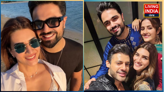 Kriti Sanon and Kabir Bahia