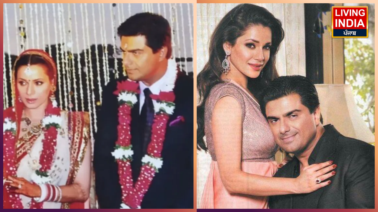 Neelam Kothari and Samir Soni
