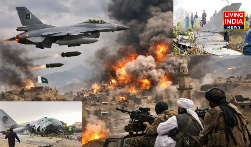 Afghanistan-Pakistan Attack: पाक-अफ़गानिस्तान के युद्ध के बीच पाकिस्तान का विमान क्रैश, पायलट बनाया बंदी, पाकिस्तान का इंकार