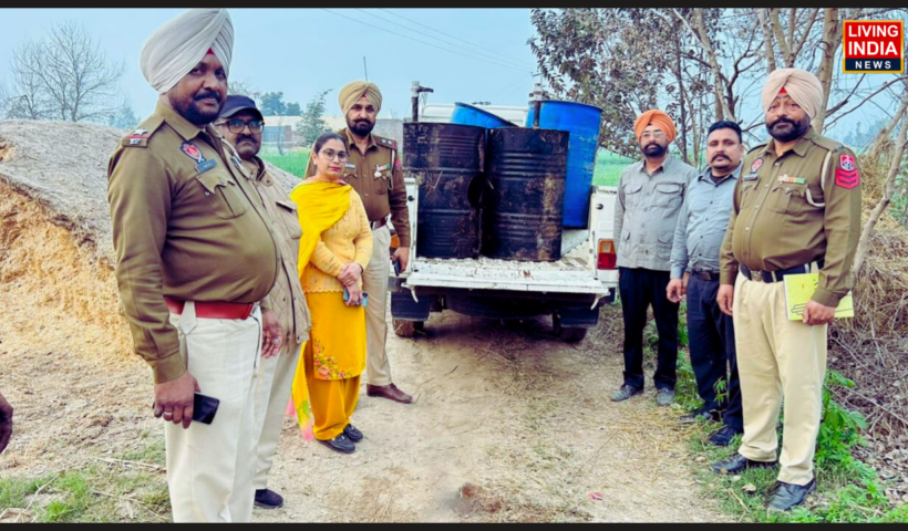 ਪੰਜਾਬ ਵਿੱਚ ਨਜਾਇਜ਼ ਸ਼ਰਾਬ ਦੇ ਕਾਰੋਬਾਰ ਵਿਰੁੱਧ ਵਿੱਢੀ ਮੁਹਿੰਮ ਤਹਿਤ ਆਬਕਾਰੀ ਵਿਭਾਗ ਅਤੇ ਪੁਲਿਸ ਨੇ ਇੱਕ ਸਾਂਝੇ ਆਪ੍ਰੇਸ਼ਨ ਦੌਰਾਨ ਵੱਡੀ ਸਫਲਤਾ ਹਾਸਲ ਕੀਤੀ ਹੈ।