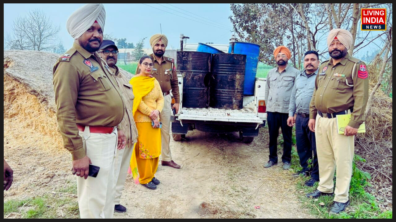 ਪੰਜਾਬ ਵਿੱਚ ਨਜਾਇਜ਼ ਸ਼ਰਾਬ ਦੇ ਕਾਰੋਬਾਰ ਵਿਰੁੱਧ ਵਿੱਢੀ ਮੁਹਿੰਮ ਤਹਿਤ ਆਬਕਾਰੀ ਵਿਭਾਗ ਅਤੇ ਪੁਲਿਸ ਨੇ ਇੱਕ ਸਾਂਝੇ ਆਪ੍ਰੇਸ਼ਨ ਦੌਰਾਨ ਵੱਡੀ ਸਫਲਤਾ ਹਾਸਲ ਕੀਤੀ ਹੈ।