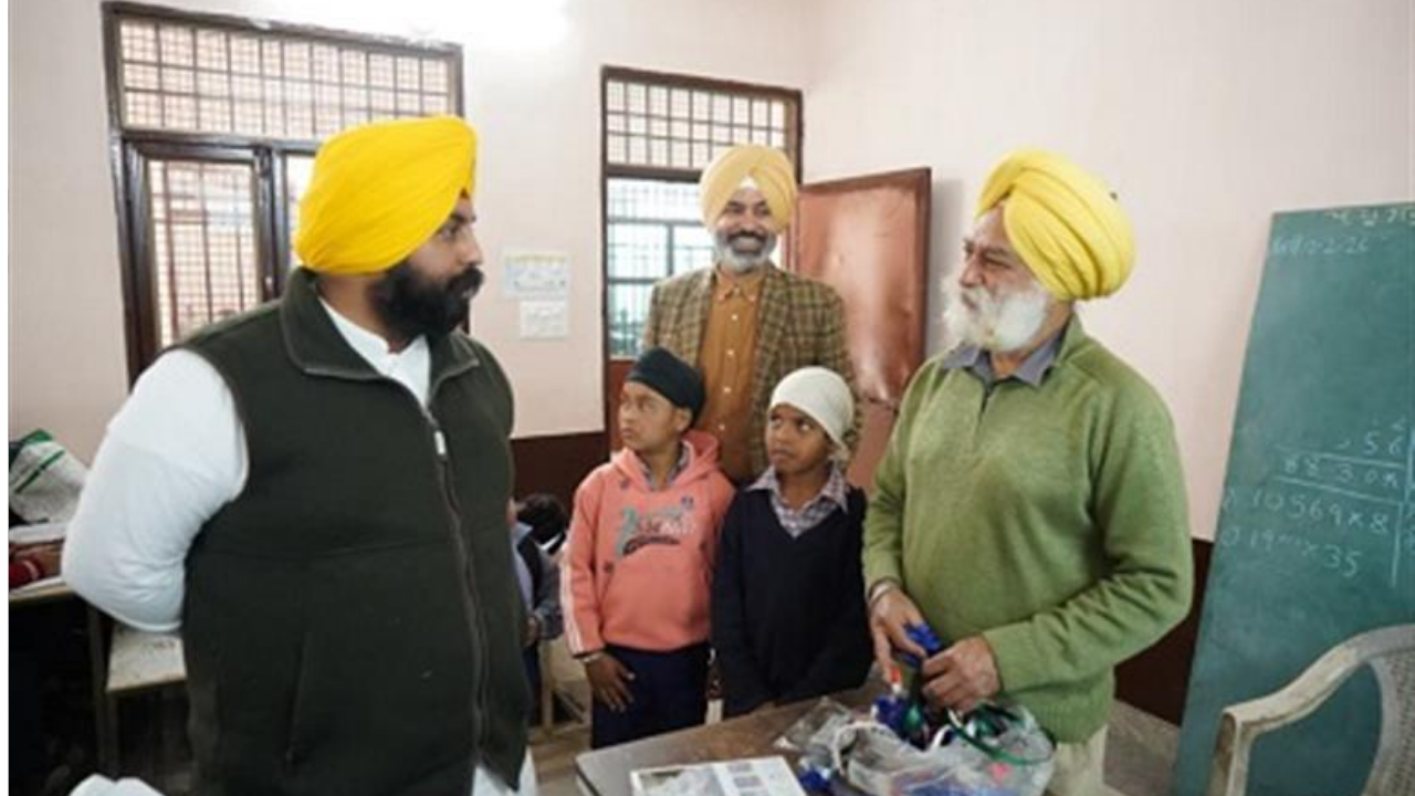 Punjab Education Minister Harjot Singh Bains today highlighted the remarkable transformation of the Government School