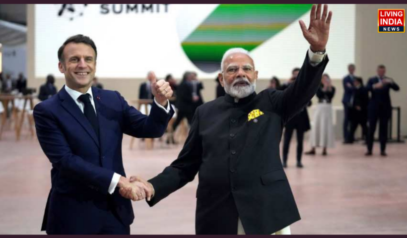 ਭਾਰਤ ਅਤੇ ਫਰਾਂਸ ਵਿਚਾਲੇ ਰਣਨੀਤਕ ਸਾਂਝੇਦਾਰੀ ਨੂੰ ਹੋਰ ਮਜ਼ਬੂਤ ਕਰਨ ਲਈ ਫਰਾਂਸ ਦੇ ਰਾਸ਼ਟਰਪਤੀ ਇਮੈਨੁਏਲ ਮੈਕਰੋਂ ਆਪਣੀ ਪਤਨੀ ਬ੍ਰਿਜਿਟ ਮੈਕਰੋਂ ਸਮੇਤ