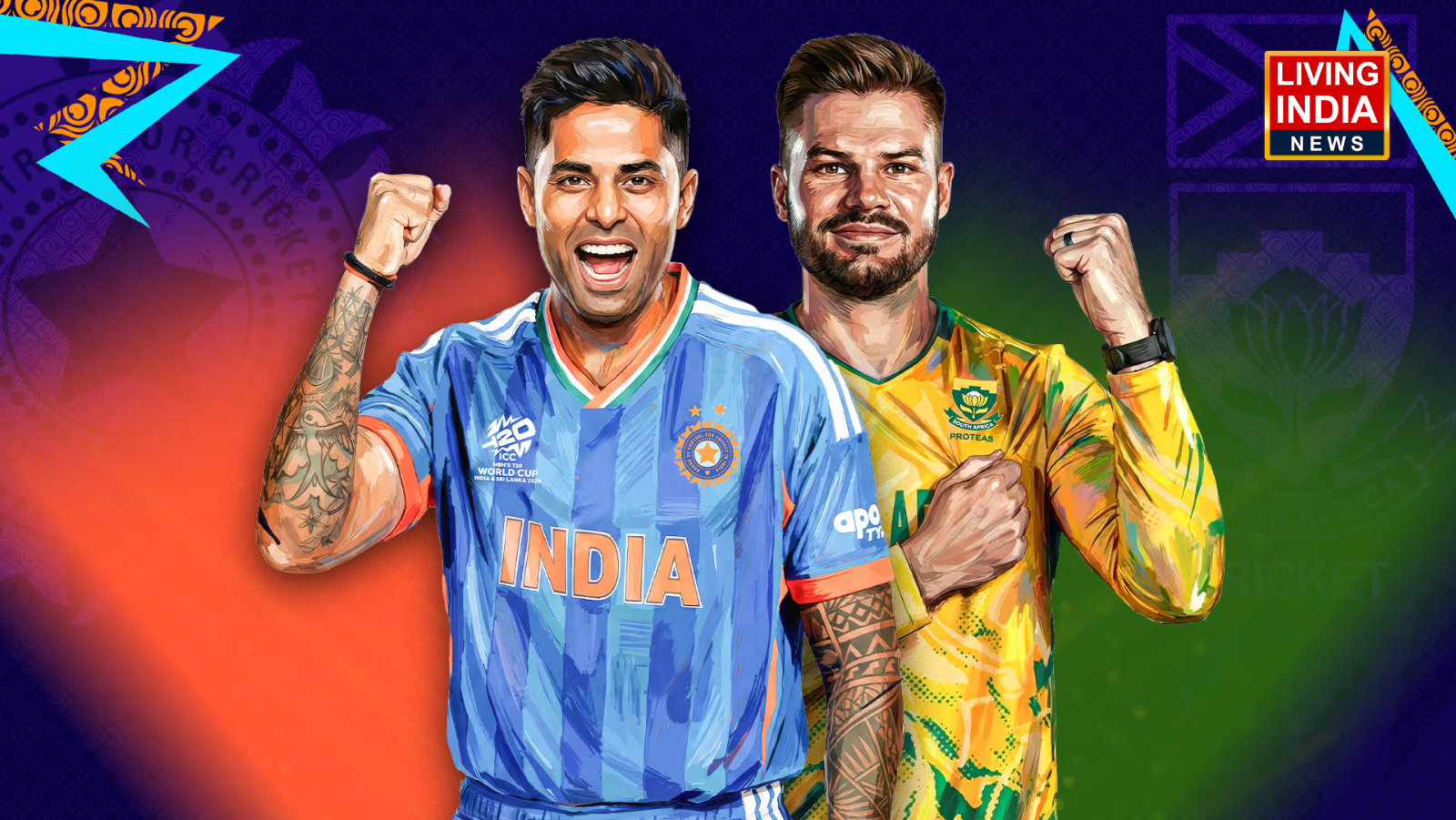 T20 World Cup India vs South Africa: : आईसीसी टी-20 विश्व कप 2026 के सुपर-8 की चुनौती, आज शाम सात बजे भारत - साउथ अफ्रीका की भिड़ंत