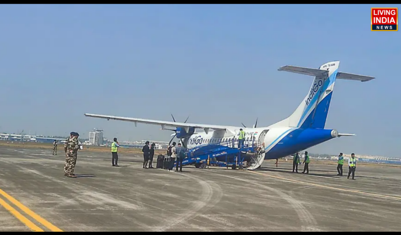 ਕੋਲਕਾਤਾ ਦੇ ਨੇਤਾਜੀ ਸੁਭਾਸ਼ ਚੰਦਰ ਬੋਸ ਅੰਤਰਰਾਸ਼ਟਰੀ ਹਵਾਈ ਅੱਡੇ 'ਤੇ ਸ਼ਨੀਵਾਰ ਸਵੇਰੇ ਉਸ ਵੇਲੇ ਦਹਿਸ਼ਤ ਦਾ ਮਾਹੌਲ ਬਣ ਗਿਆ, ਜਦੋਂ ਸ਼ਿਲਾਂਗ ਜਾਣ ਵਾਲੀ ਇੰਡੀਗੋ