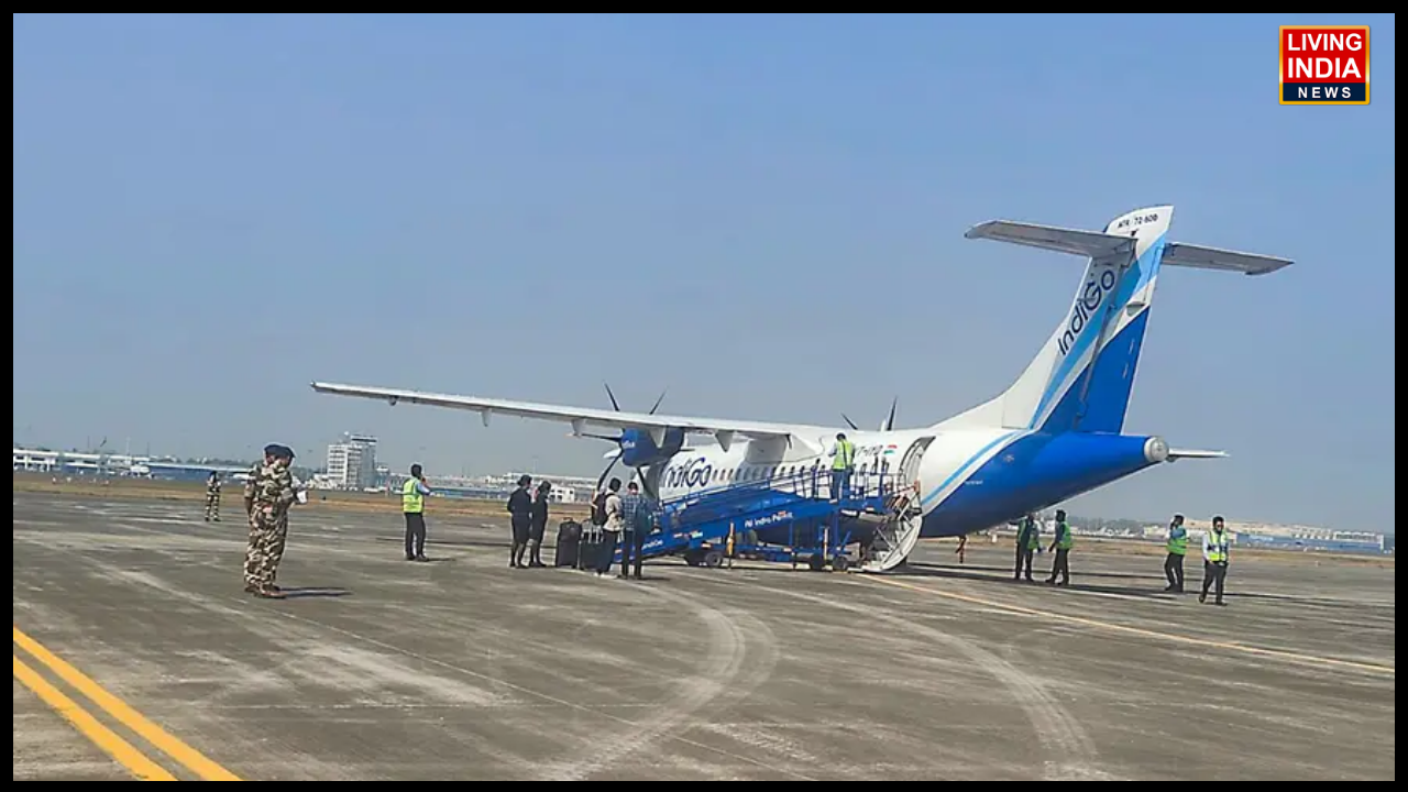 ਕੋਲਕਾਤਾ ਦੇ ਨੇਤਾਜੀ ਸੁਭਾਸ਼ ਚੰਦਰ ਬੋਸ ਅੰਤਰਰਾਸ਼ਟਰੀ ਹਵਾਈ ਅੱਡੇ 'ਤੇ ਸ਼ਨੀਵਾਰ ਸਵੇਰੇ ਉਸ ਵੇਲੇ ਦਹਿਸ਼ਤ ਦਾ ਮਾਹੌਲ ਬਣ ਗਿਆ, ਜਦੋਂ ਸ਼ਿਲਾਂਗ ਜਾਣ ਵਾਲੀ ਇੰਡੀਗੋ