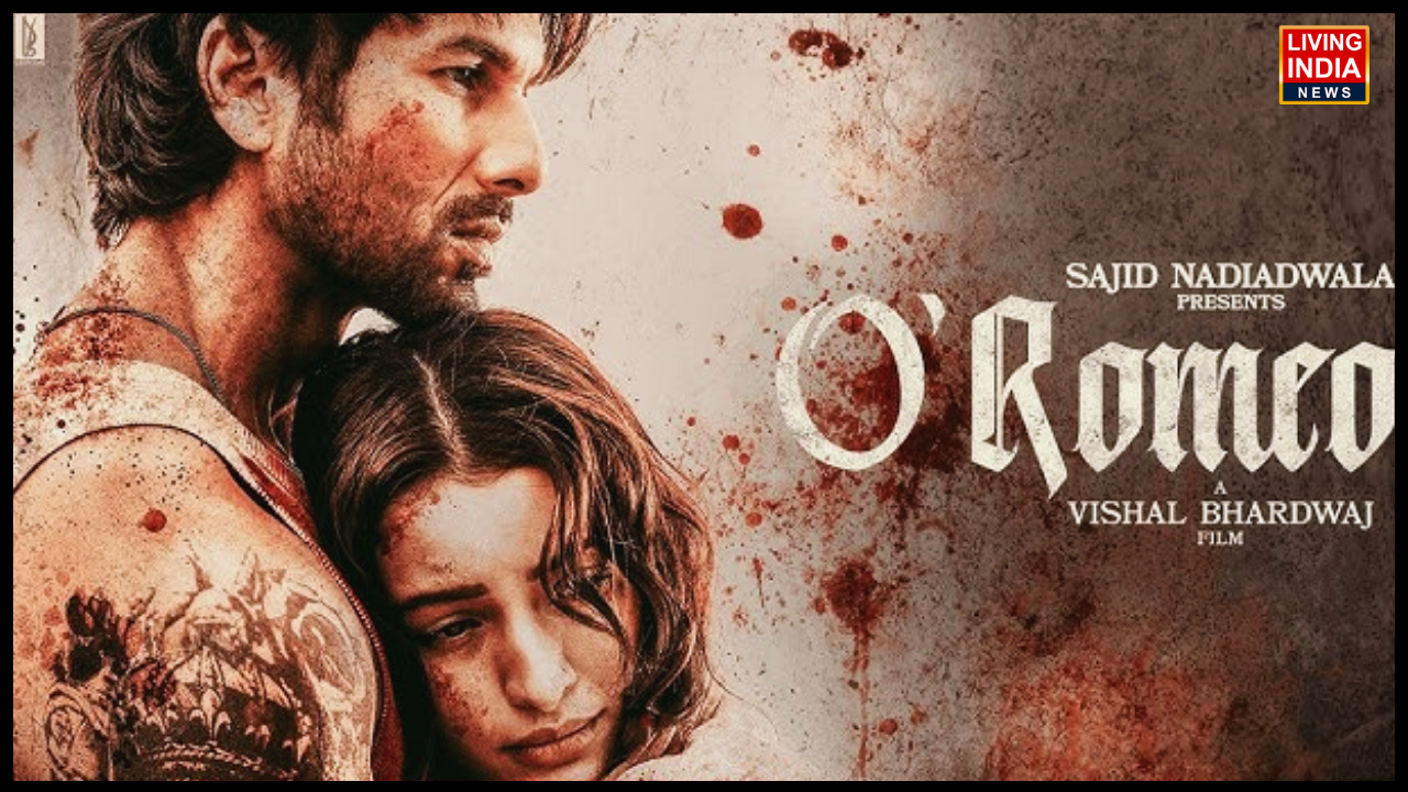 ਬਾਲੀਵੁੱਡ ਦੇ ਦਿੱਗਜ ਨਿਰਦੇਸ਼ਕ ਵਿਸ਼ਾਲ ਭਾਰਦਵਾਜ ਦੀ ਬਹੁ-ਉਡੀਕੀ ਫ਼ਿਲਮ ‘O'Romeo' ਸ਼ੁੱਕਰਵਾਰ ਨੂੰ ਸਿਨੇਮਾਘਰਾਂ ਵਿੱਚ ਦਸਤਕ ਦੇ ਚੁੱਕੀ ਹੈ। ਇਸ ਫ਼ਿਲਮ ਵਿੱਚ ਸ਼ਾਹਿਦ ਕਪੂਰ