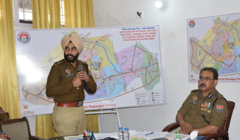 HOLA MOHALLA: 5000 POLICE PERSONNEL, 21 PARKING SPACES, SHUTTLE SERVICES FOR CONVENIENCE OF DEVOTEES AT SRI ANANDPUR SAHIB