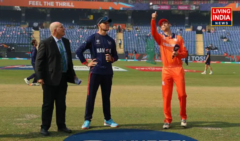 NED vs NAM T20 World Cup: टी20 वर्ल्ड कप 2026 नामीबिया के ख़िलाफ़ नीदरलैंड्स ने जीता टॉस, नीदरलैंड्स को 157 रन का टारगेट