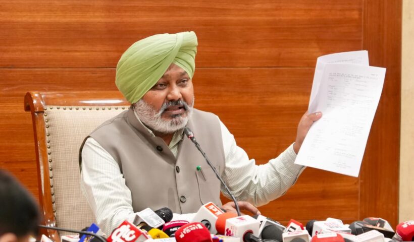 ਤਸਕਰੀ ਵਿਰੁੱਧ ਜ਼ੀਰੋ ਟਾਲਰੈਂਸ; 26,000 ਛਾਪੇਮਾਰੀਆਂ ਅਤੇ 4,400 ਤੋਂ ਵੱਧ ਐਫ.ਆਈ.ਆਰ ਦਰਜ਼ ਕੀਤੀਆਂ ਗਈਆਂ: ਹਰਪਾਲ ਸਿੰਘ ਚੀਮਾ