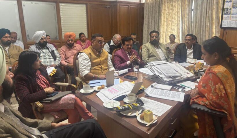 On the initiative of the Punjab State Food Commission, an important meeting was held under the chairpersonship