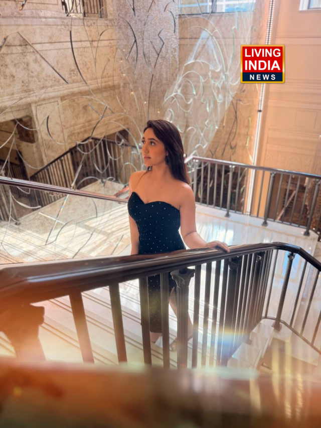 Ashnoor Kaur shared  beautiful pictures on social media, she looks damn attractive in black dress.