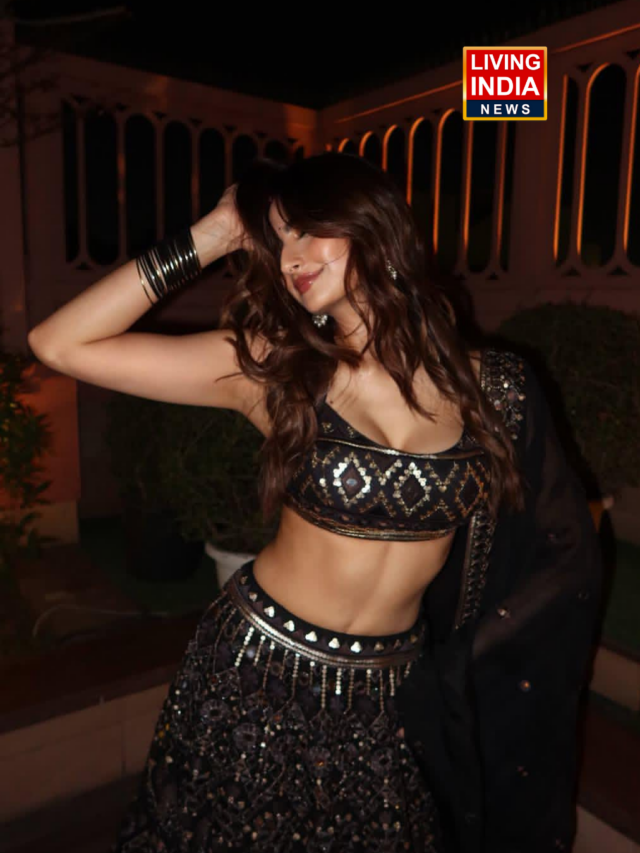 Palak Tiwari flaunted her desi glamour in a backless choli