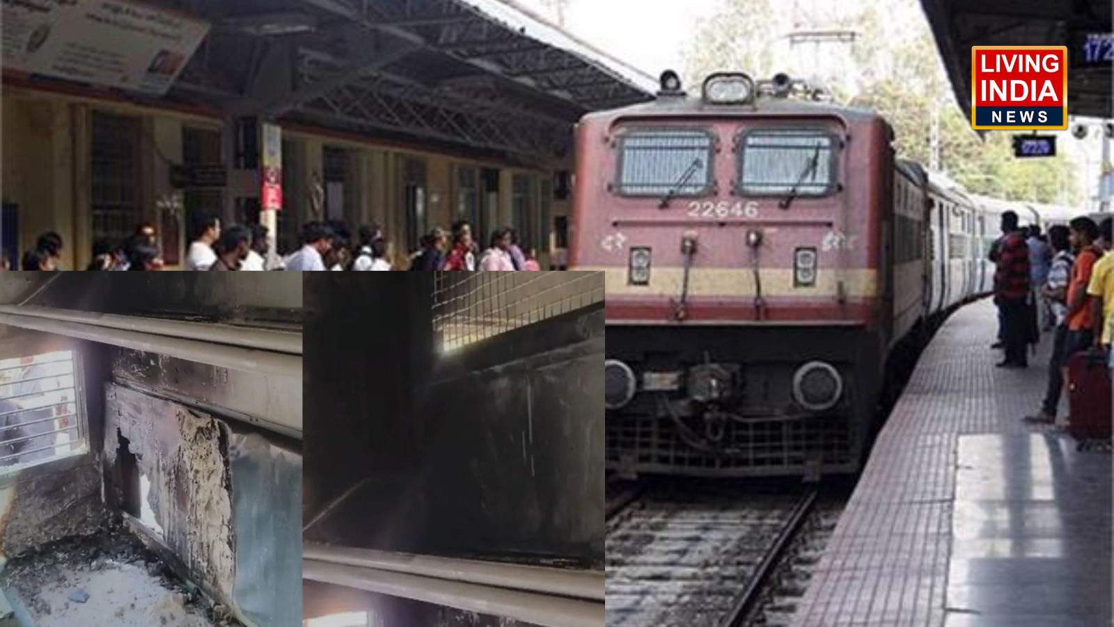 Hansi Train Fire: हांसी रेलवे स्टेशन पर भिवानी से धूरी जाने वाली पैसेंजर ट्रेन आग लगने से अफरा तफरी, आग लगने के कारण का नहीं चला पता