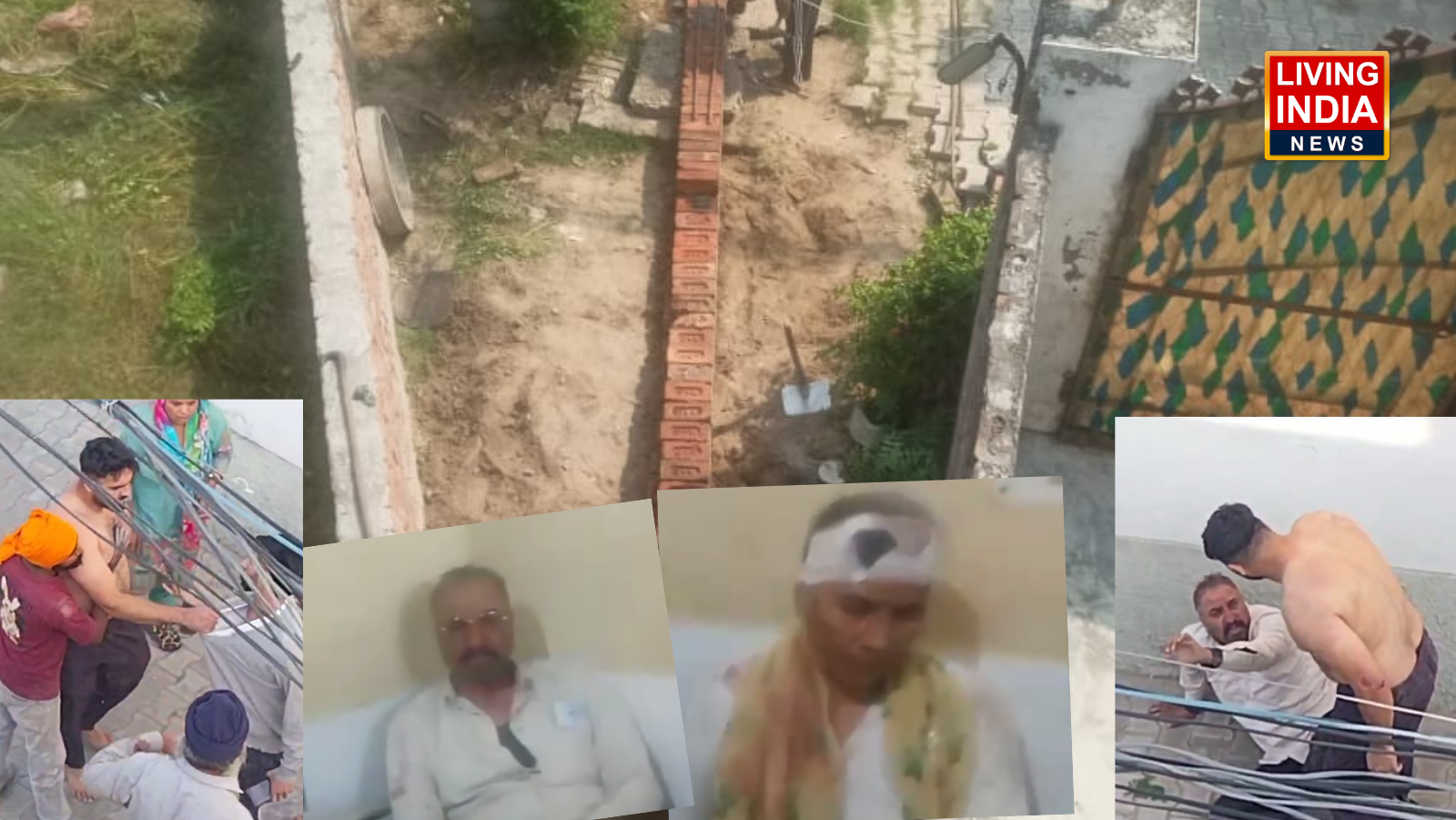 Kapurthala: कपूरथला के गांव खेड़ा दोना में ज़मीन को लेकर खुनी झड़प, मंदिर का रास्ता बंद करने का आरोप