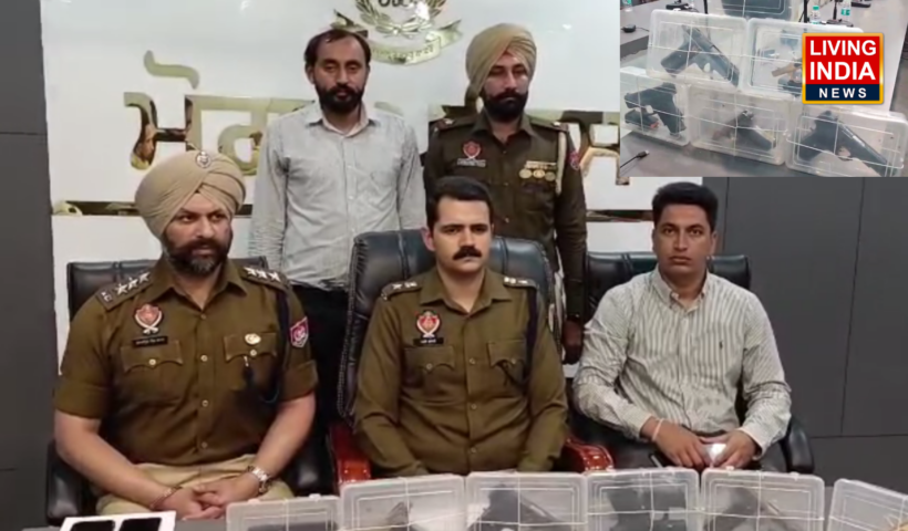 Moga Operation Prahara: पंजाब पुलिस का मोगा में बड़ा ऑपरेशन: 5 पिस्टल, 6 मैगज़ीन और ज़िंदा कारतूस के साथ 2 आरोपी गिरफ्तार