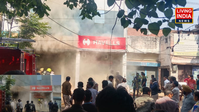 Chandigarh Fire: चंड़ीगढ़ के फेज-2 में आग, बिजली के समान का गोदाम आग की लपटों में घिरा