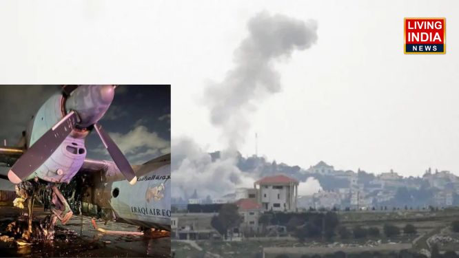 Israeli- Iran War: इराक़ के रक्षा मंत्रालय ने कहा-एयरबेस पर मिसाइल हमले से एक विमान नष्ट, लेबनान में इसराइल के छह सैनिक घायल