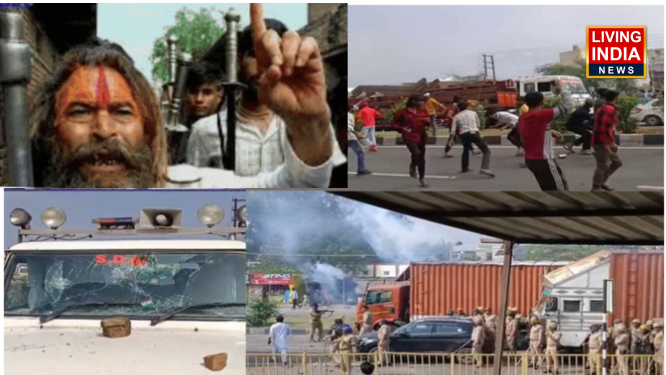 Mathura Clash: मथुरा में बवाल: गौ-सेवक बाबा चंद्रशेखर की हत्या से स्थिती तनावपूर्ण, हाईवे जाम, पथराव, पुलिस ने भीड़ पर दागे आंसू गैस के गोले