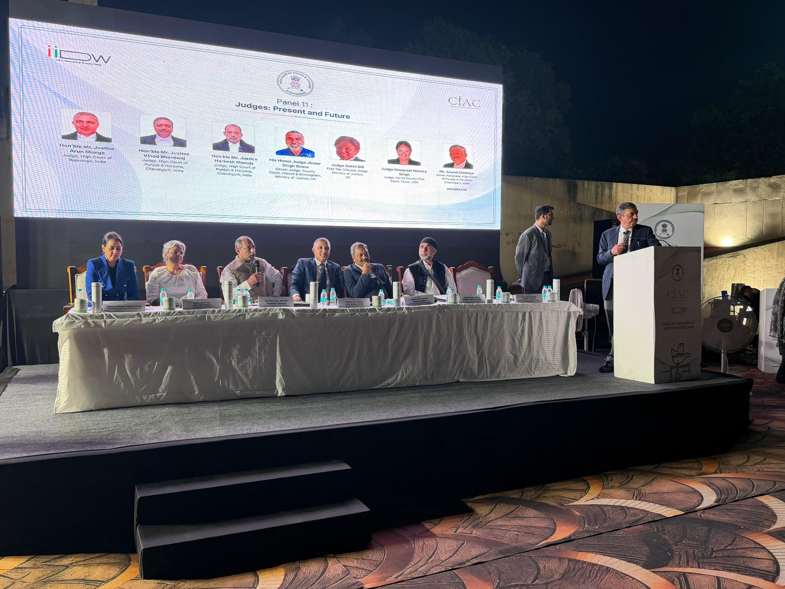 India International Disputes Week, Discussions held on international arbitration, cross-border trade disputes, infrastructure arbitration, and the growing role of ESG frameworks in business governance