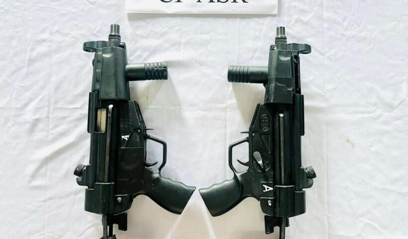 अमृतसर में गोल्डी ढिल्लों मॉड्यूल से संबंधित दो आधुनिक सब-मशीन गन बरामद