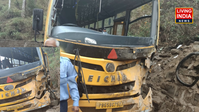 Panchkula Bus Accident: पंचकूला के मोरनी एरिया में बस का ब्रेक फेल, पहाड़ से टकराई बस, बस में सवार से 20 बच्चे