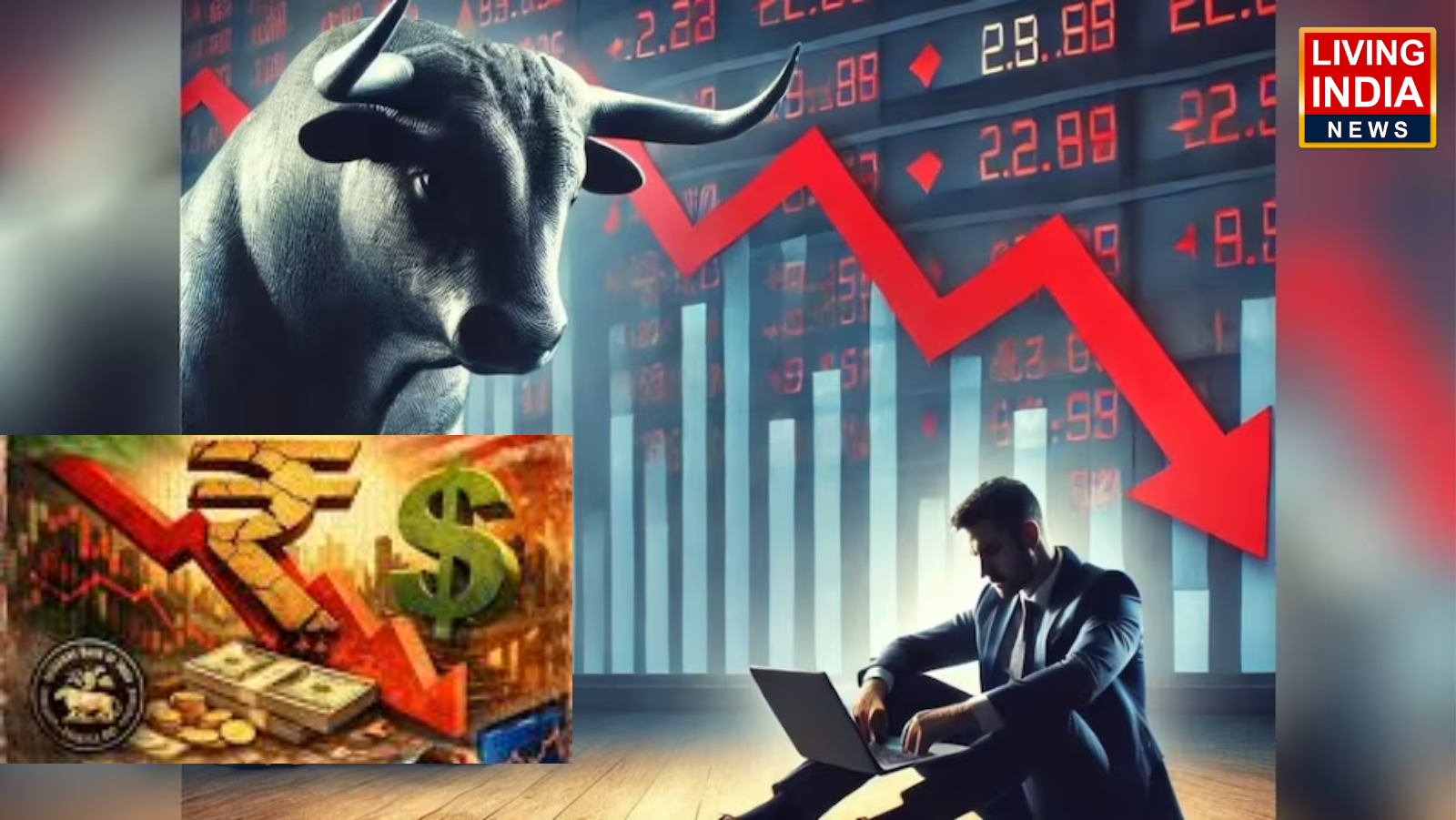 Rupee Hits Record Low: भारतीय बाजार में मचा कोहराम, रुपया रिकॉर्ड निचले स्तर पर, जानिए क्या है इसके कारण?