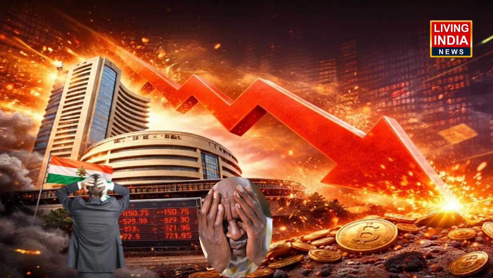 Indian Stock Market: शेयर मार्केट में उत्पात, निवेशकों के करोड़ों डूबे, जानिए क्या है इसके कारण और भारत और अन्य देशों की मार्केट के क्या है हाल ?