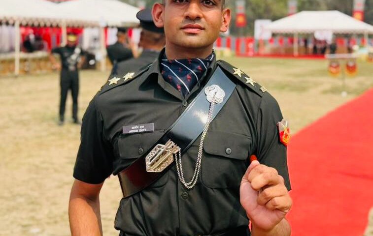 मोहाली के आर्यन दत्त बने भारतीय सेना की प्रतिष्ठित 4 हॉर्स रेजीमेंट में कमीशंड अधिकारी