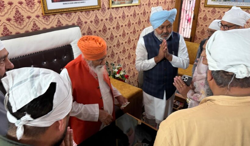 श्री गुरु रविदास बाणी अध्ययन केंद्र का निर्माण जल्द शुरू होगा: हरपाल सिंह चीमा