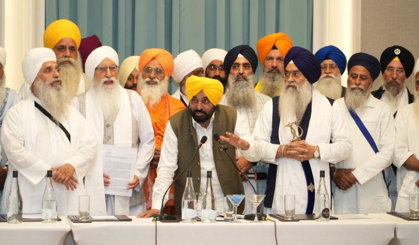 Bhagwant Mann Govt's Zero tolerance on ‘beadbi’: AAP Govt to amend anti-sacrilege law with strictest punishments in special Vidhan Sabha session on April 13