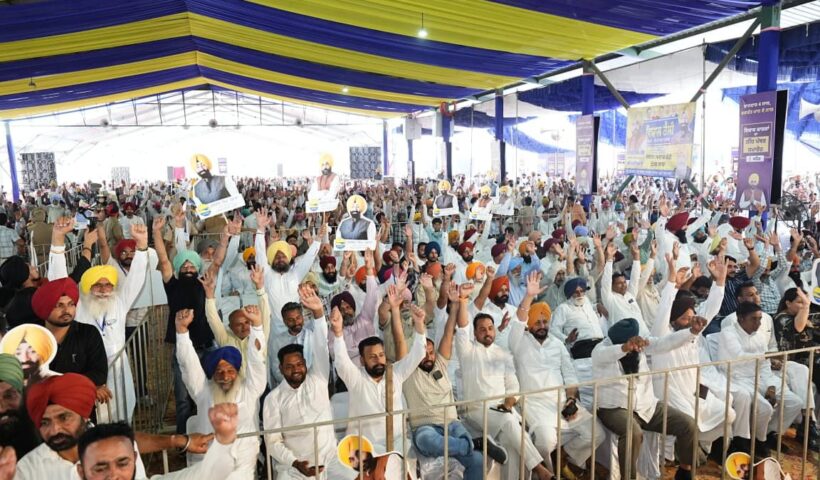 मुख्यमंत्री भगवंत सिंह मान द्वारा विकास परियोजनाओं की सौगात, सनौर में 87 करोड़ की लागत से सड़कों के नवीनीकरण की शुरुआत