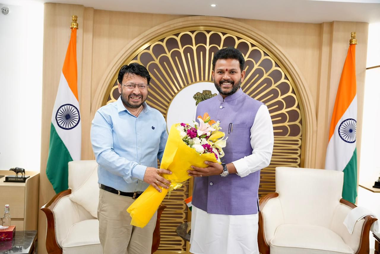 Dr Ravjot Singh meets Union Civil Aviation Minister K R Naidu; Seeks rescue flights for stranded Punjabis