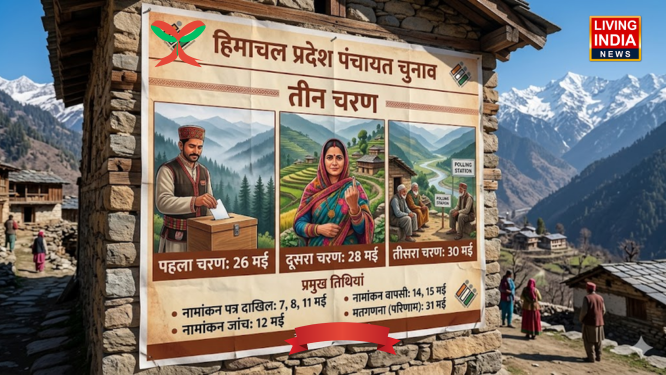 Himachal Panchayati Elections: हिमाचल में पंचायती चुनाव-2026 की घोषणा, आचार संहिता लागू, 31,182 पदों पर चुनाव, राज्य चुनाव आयोग ने जारी किया शेडयूल