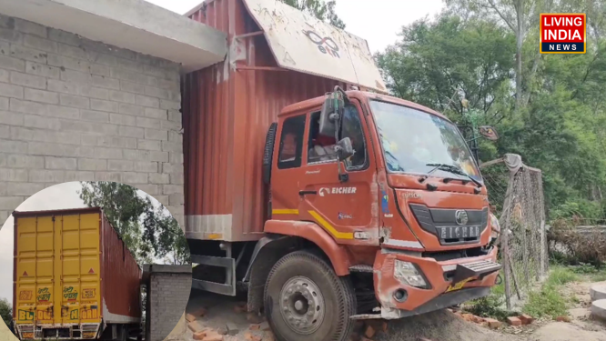 Pathankot-Jalandhar NH Accident: पठानकोट-जालंधर नेशनल हाईवे पर तीन शराबी युवकों ने मिरथल चेकपॉइंट पर पुलिस चौकी में घुसा दिया ट्रक, हेरोइन भी बरामद