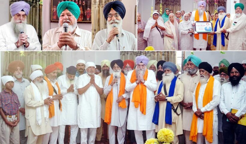Management Committee and Sangat of Sri Guru Tegh Bahadur Gurdwara Sahib, Kotkapura honour Speaker Sandhwan
