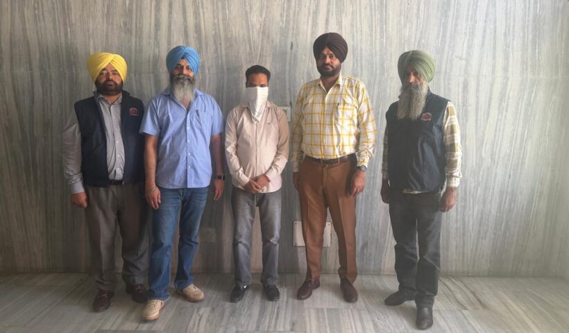  पंजाब विजिलेंस ब्यूरो ने कानूनगो को 33,000 रुपये रिश्वत लेने के आरोप में किया गिरफ्तार