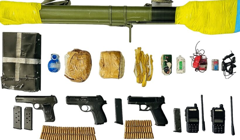 RAILWAY TRACK ATTEMPTED IED BLAST CASE: RPG, RDX, PISTOLS AMONG SUBSTANTIAL CACHE OF MILITANT HARDWARE SEIZED BASED ON DECEASED BOMBER’S BROTHER