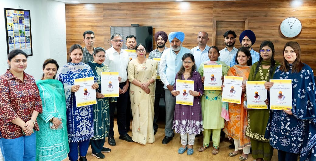 Mann Govt’s ongoing ‘Rozgar Kranti’: Finance Minister Harpal Singh Cheema hands over appointment letters to 11 Junior Auditors