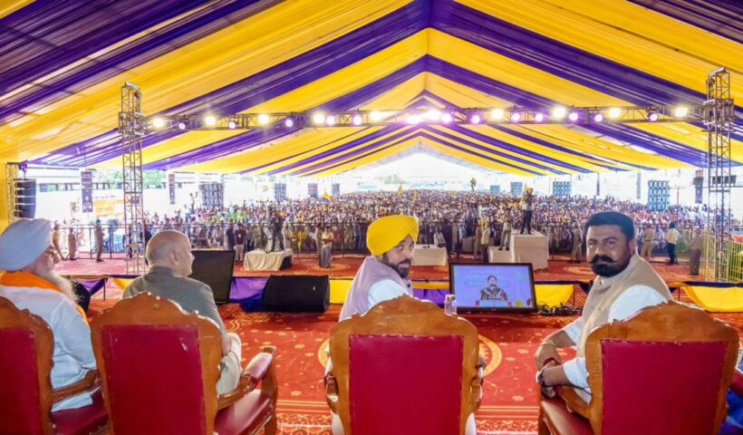 ਮੁੱਖ ਮੰਤਰੀ ਭਗਵੰਤ ਸਿੰਘ ਮਾਨ ਵੱਲੋਂ ਜੈਤੋ ਨੂੰ 28.68 ਕਰੋੜ ਰੁਪਏ ਦੇ ਵਿਕਾਸ ਪ੍ਰਾਜੈਕਟਾਂ ਦੀ ਸੌਗਾਤ