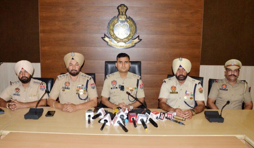 FOUR LINKED TO FOREIGN-BASED NARCOTICS AND ARMS MODULE HELD WITH 9.9KG HEROIN, TWO PISTOLS