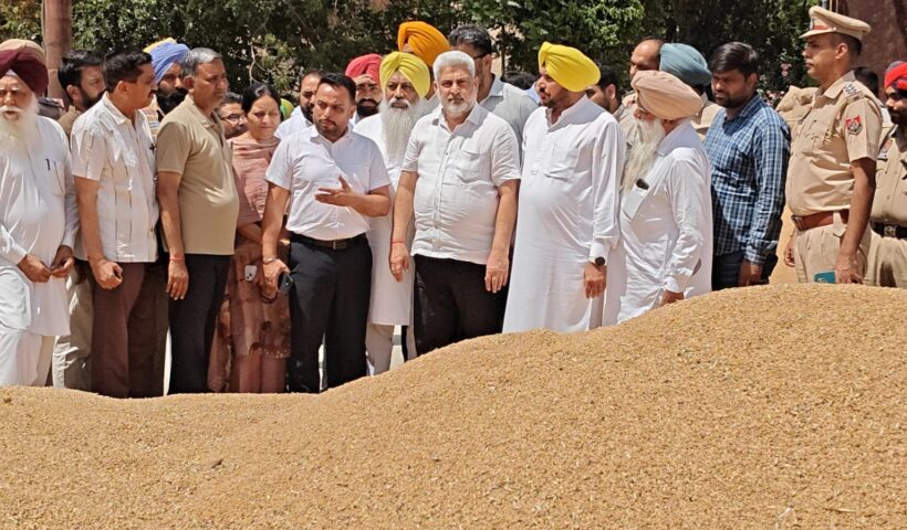 ਖੁਰਾਕ ਤੇ ਸਿਵਲ ਸਪਲਾਈਜ਼ ਮੰਤਰੀ ਲਾਲ ਚੰਦ ਕਟਾਰੂਚੱਕ ਨੇ ਸੰਗਰੂਰ ਅਨਾਜ ਮੰਡੀ ਵਿਖੇ ਖ਼ਰੀਦ ਕਾਰਜਾਂ ਦਾ ਲਿਆ ਜਾਇਜ਼ਾ