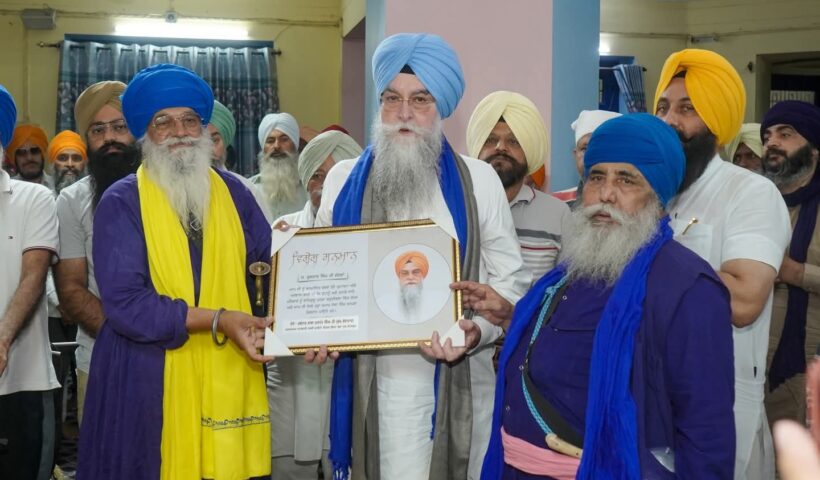 Special honor to Speaker Sandhwan for implementing Anti- Sacrilege law to prevent religious desecration in Punjab