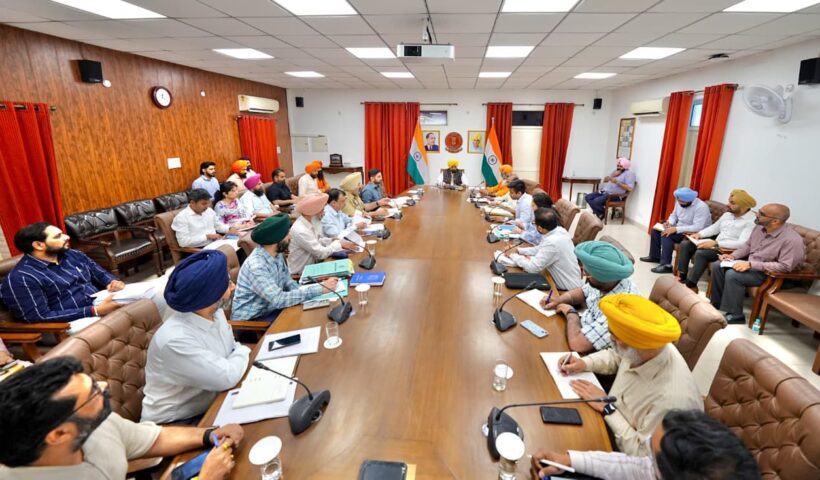 With Punjab heading towards the monsoon season, Chief Minister Bhagwant Singh Mann on Saturday ordered Deputy