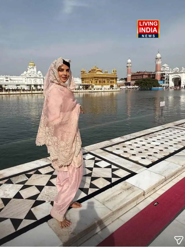 Actress Priyanka Chopra Pays Tribute To Late Father At Golden Temple
