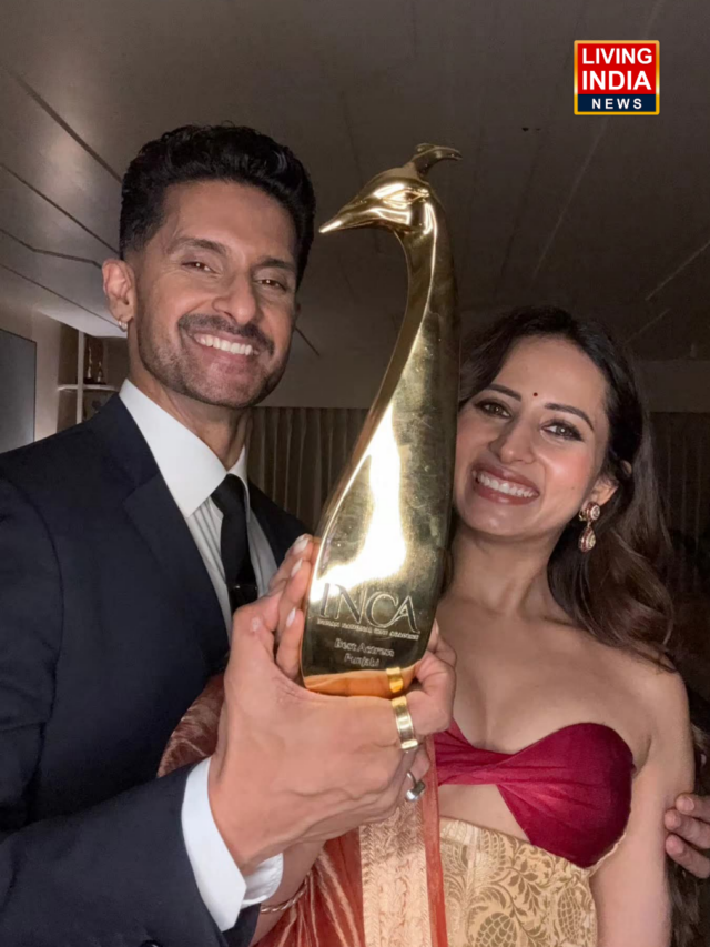 sargun mehta Wins Best Actress Award at Attend Inca Awards 2026