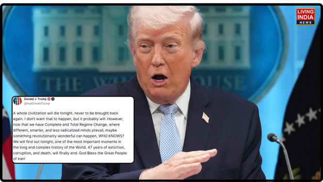 ਅਮਰੀਕਾ ਦੇ ਰਾਸ਼ਟਰਪਤੀ ਡੋਨਾਲਡ ਟਰੰਪ ਦੀ ਇੱਕ ਤਾਜ਼ਾ ਸੋਸ਼ਲ ਮੀਡੀਆ ਪੋਸਟ ਨੇ ਪੂਰੀ ਦੁਨੀਆ ਵਿੱਚ ਦਹਿਸ਼ਤ ਅਤੇ ਚਿੰਤਾ ਦਾ ਮਾਹੌਲ ਪੈਦਾ ਕਰ ਦਿੱਤਾ ਹੈ।