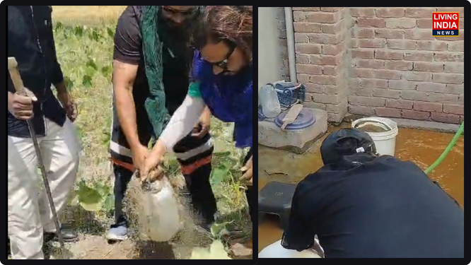 ਪੁਲਿਸ ਅਤੇ ਐਕਸਾਈਜ਼ ਵਿਭਾਗ ਵੱਲੋਂ ਜਲਾਲਾਬਾਦ ਹਲਕੇ ਦੇ ਵੱਖ-ਵੱਖ ਪਿੰਡਾਂ ਵਿੱਚ ਚਲਾਈ ਗਈ ਨਸ਼ਾ ਵਿਰੋਧੀ ਮੁਹਿੰਮ ਦੌਰਾਨ ਇੱਕ ਹੈਰਾਨੀਜਨਕ ਮਾਮਲਾ ਸਾਹਮਣੇ ਆਇਆ ਹੈ। ਪਿੰ