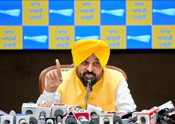 Punjab Chief Minister Bhagwant Singh Mann on Friday declared the Aam Aadmi Party (AAP)’s sweeping victory