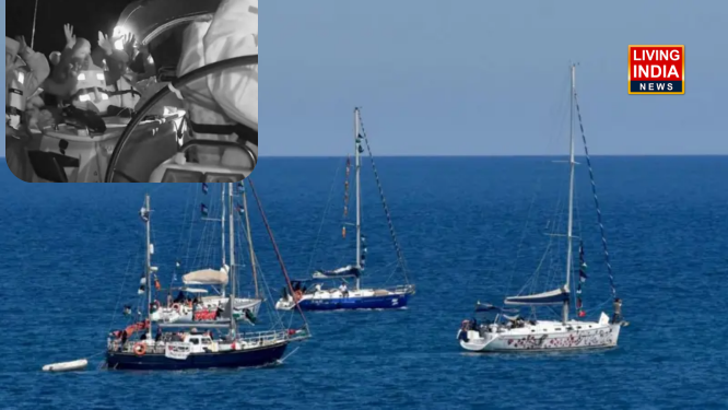 Israeli Forces Intercept Boats: इसराइल नौसैनिकों ने ग़ज़ा के लिए मदद की 22 नावों को अंतरराष्ट्रीय जल क्षेत्र में रोका, पाकिस्तान समेत 11 देशों ने संयुक्त बयान जारी कर की निंदा 